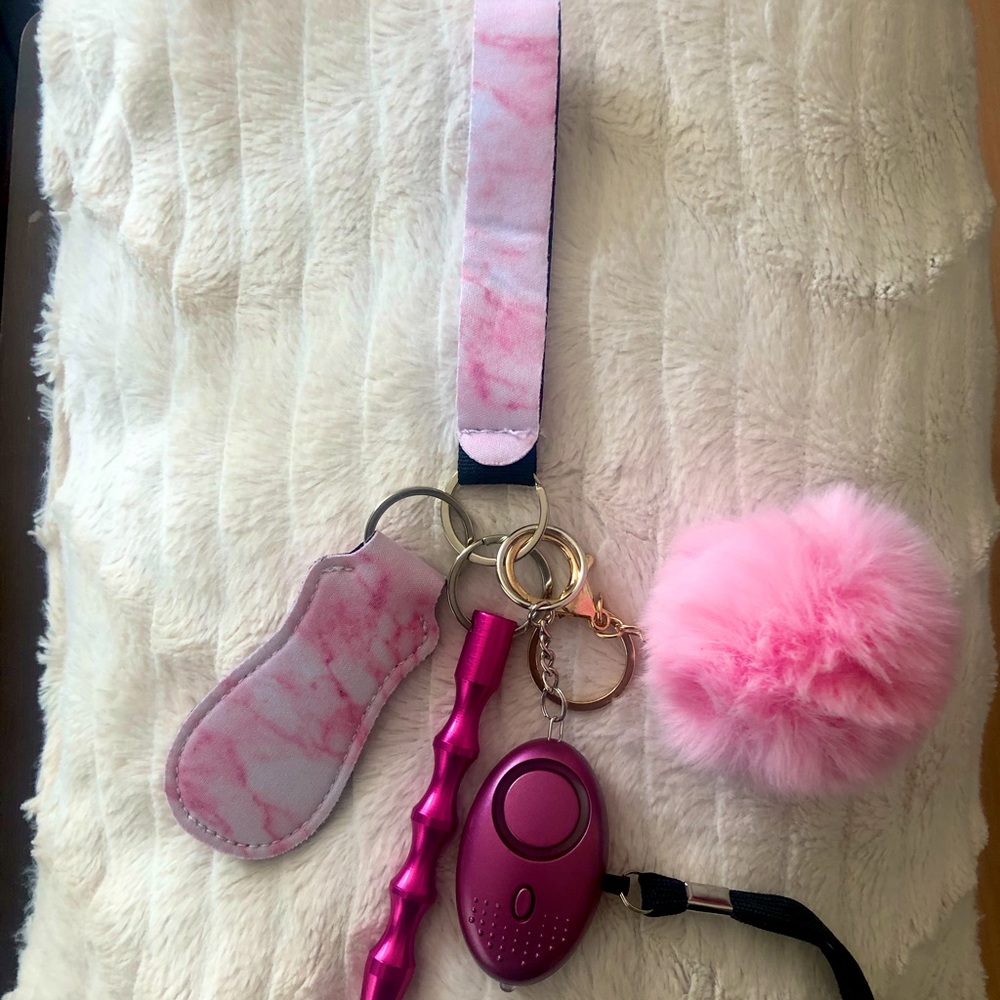 Pink Marble Self Defense Wristlet NO PEPPER SPRAY INCLUDED 💗